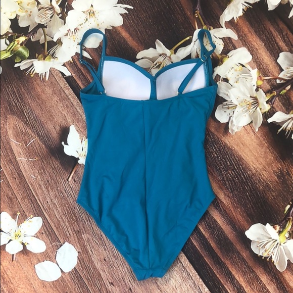 Liz Claiborne One Piece Swimsuit - Picture 2 of 7